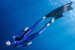 Freediving fins